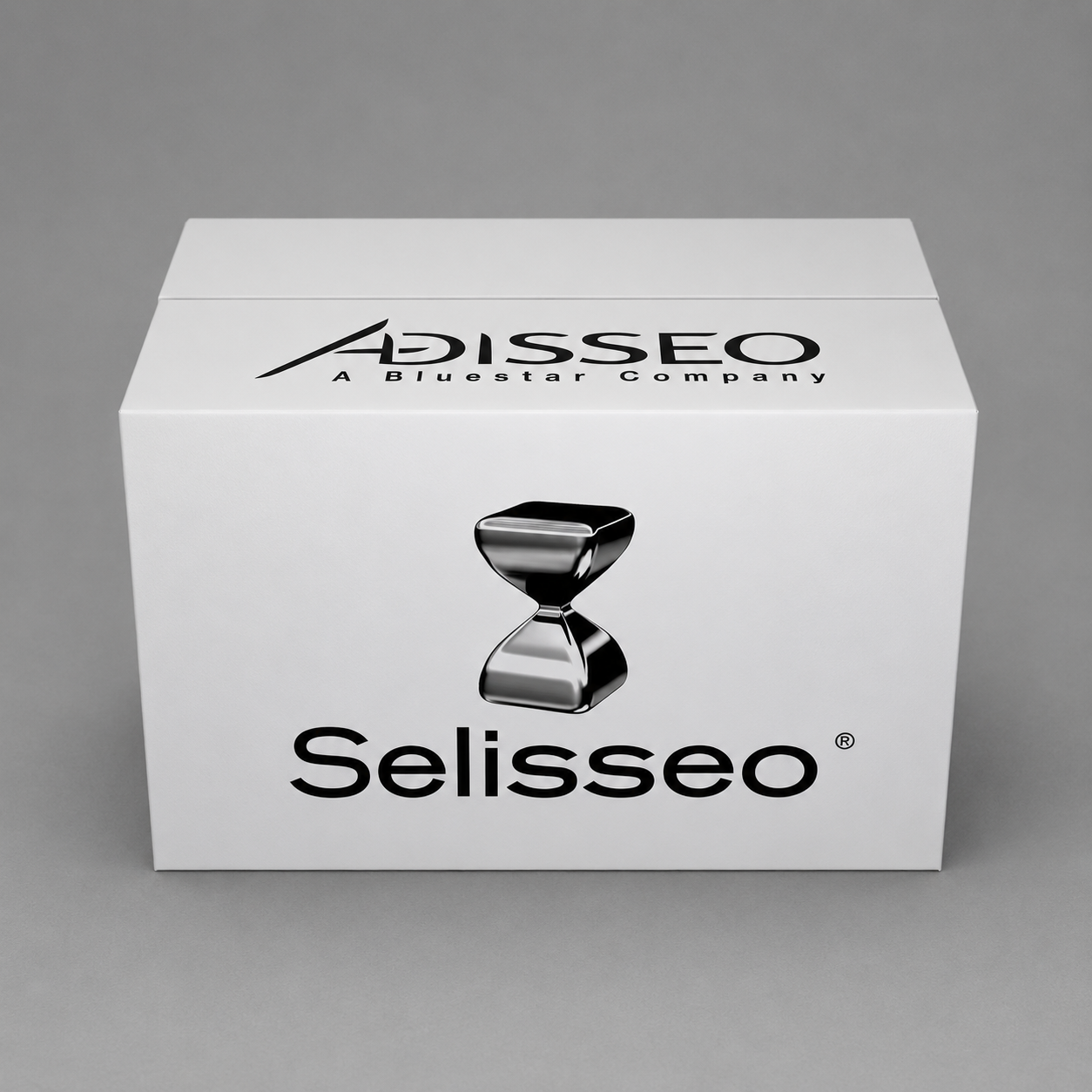 Selisseo by Adisseo box with grey background.